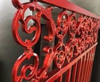 gates - durable powder coating