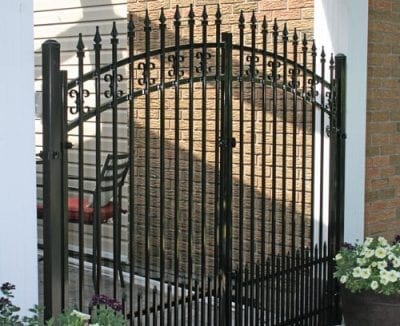 Iron garden gate Ottawa