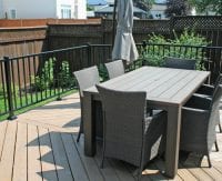 Metal deck railings Ottawa