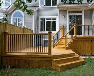 Wooden deck Ottawa