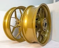gold rims