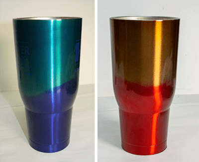 two tone cups