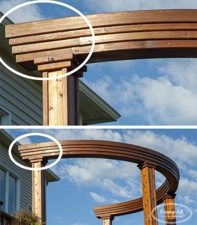 curved triple fascia beam