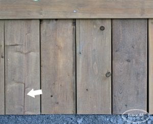wood cracks and splits