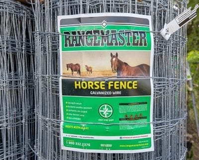 horse fence