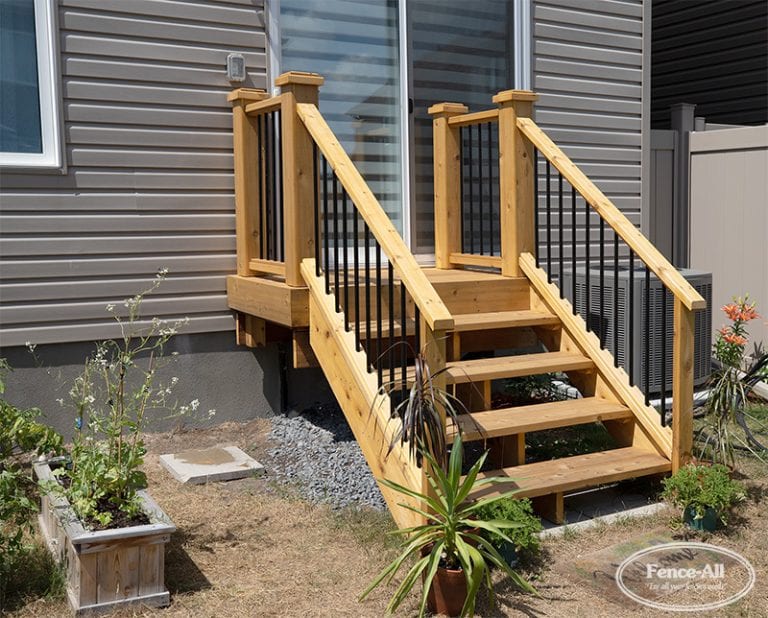 Cedar Sun Deck | Wood | Products | Fence All | Ottawa, ON