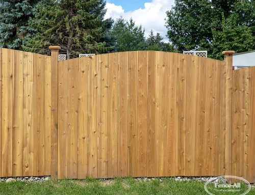 Which side of my fence should face outwards?