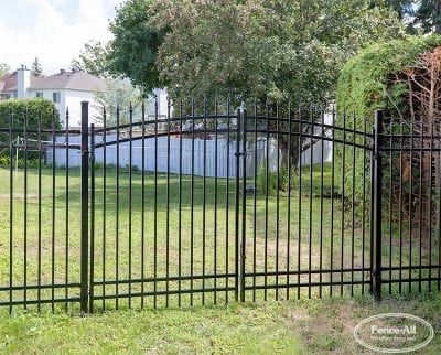 roosevelt double gates w/rings every other