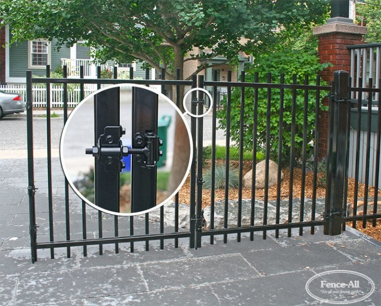 Folding Iron Gates Iron Products Fence All Ottawa ON   W Folding Hinge 2 768x618 