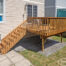pressure treated sun deck