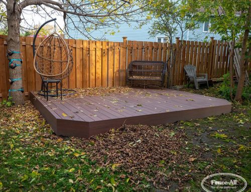 What is a floating deck?