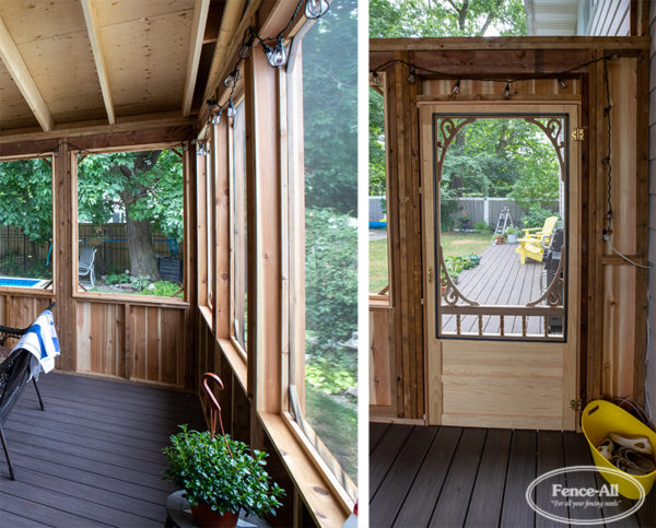 gazebos - screen walls and doors