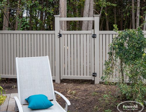 Is my vinyl gate hardware upside down?