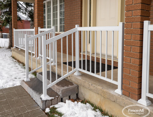 What’s the best railing for a salted front step/porch area?