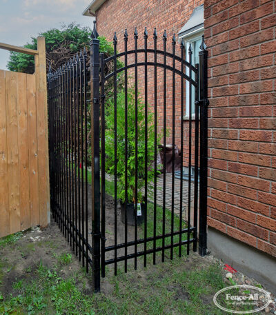 roosevelt (arched) iron gate
