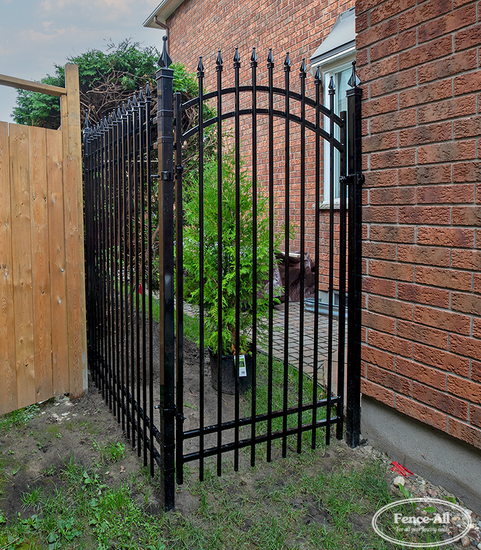 roosevelt (arched) iron gate