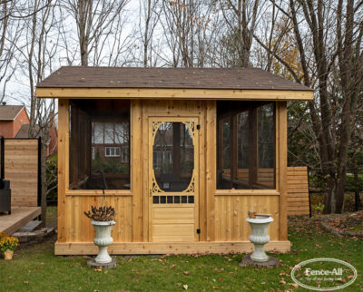 cedar gazebo