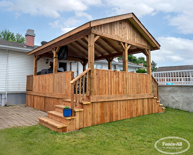 pressure treated gazebo