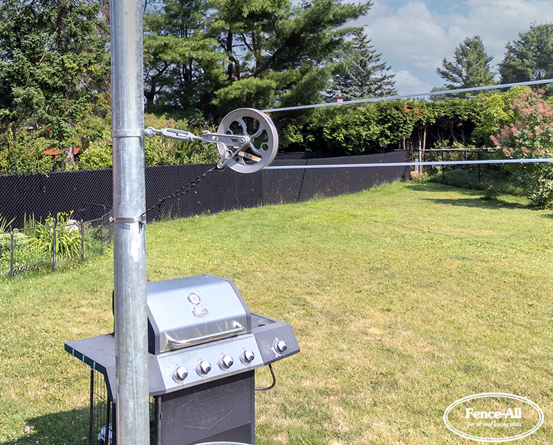 clothesline post