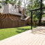 A beautiful fence and deck build combo that compliments an Ottawa backyard.