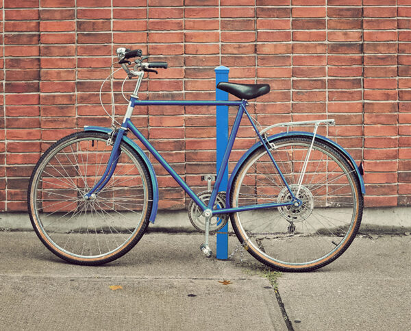 iron bicycle posts