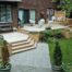 A beautiful Cedar Sun Deck built by the experts at Fence-All.